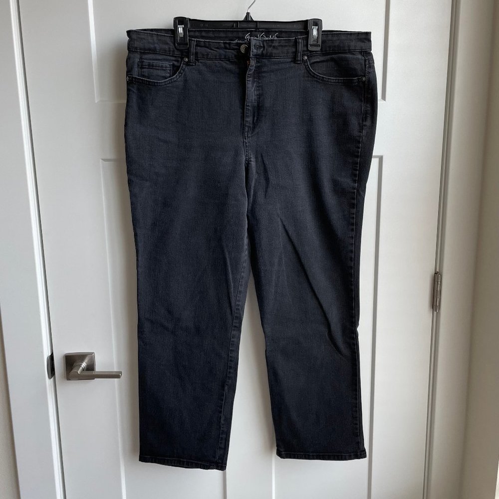 Gloria Vanderbilt - Amanda Jean - Rail Straight - Black - Women's 18
